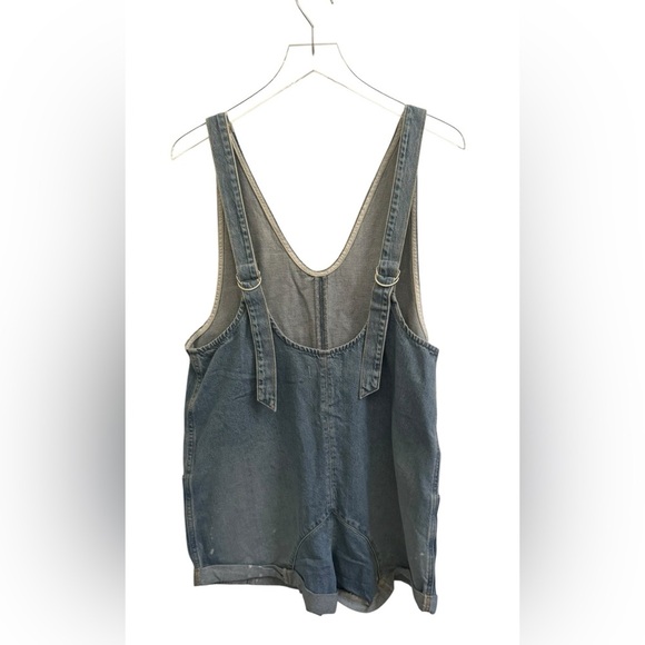 FREE PEOPLE HIGH ROLLER SHORTALL - BRIGHT EYES 9905 B1729 - Picture 6 of 7